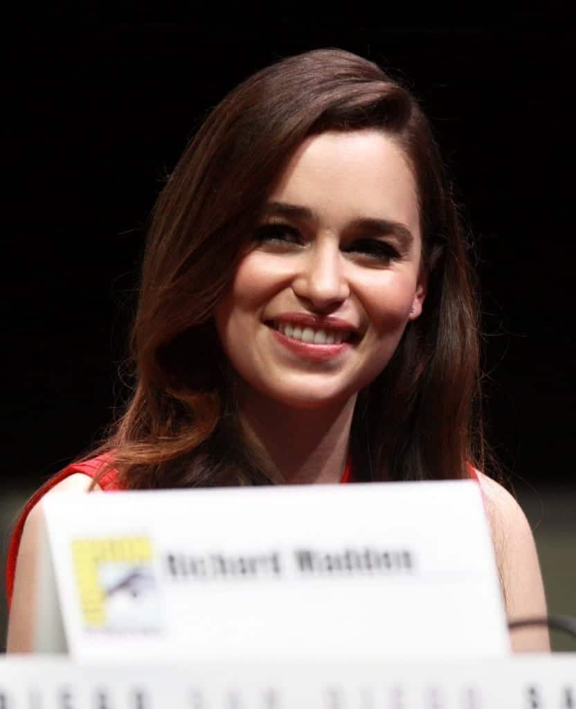 Emilia Clarke. Fuente: Wikipedia. Autor: Gage Skidmore