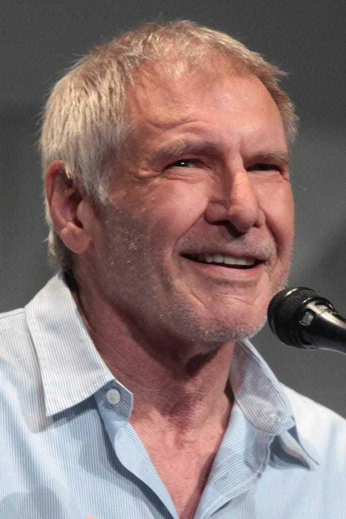 Harrison Ford. Fuente: Wikipedia. Autor: Gage Skidmore