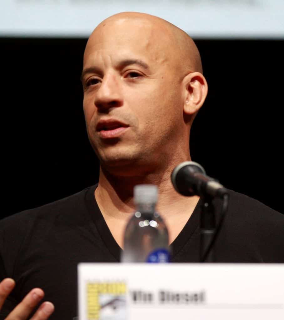Vin Diesel. Fuente: Wikipedia. Autor: Gage Skidmore