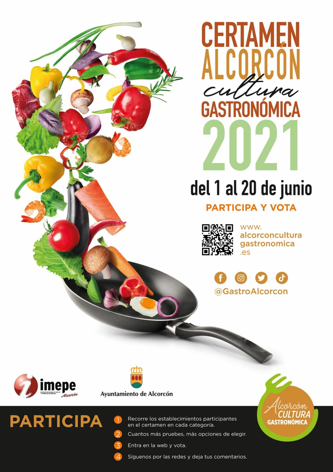 Arranca el Certamen Gastronómico de comida saludable ALCORCÓN 2021