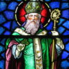 Saint Patrick Catholic Church (Junction City, Ohio) - stained glass, Saint Patrick. By Nheyob - Own work, CC BY-SA 4.0, https://commons.wikimedia.org/w/index.php?curid=39732088