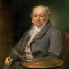 Retrato del pintor Francisco de Goya (1826), por Vicente López, Museo del Prado, Madrid.