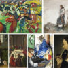 August Macke, Húsares al galope (1913); Winslow Homer, La hija del guardacostas (1881); Maestro del Juicio Final de Lüneburg, Retrato de un hombre joven (hacia 1485); Maestro de la Virgo inter Virgines (seguidor del), La última cena (hacia 1485); Alexandra Exter, Naturaleza muerta, 1913; Giambattista Piazzetta, Retrato de una joven de perfil con una máscara en la mano derecha (hacia 1720 – 1730).