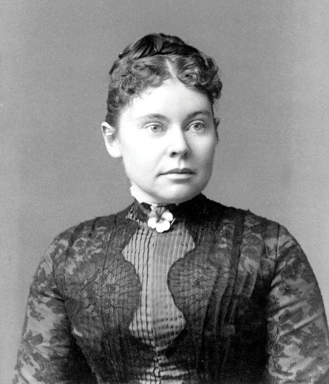 Lizzie Borden. 1890