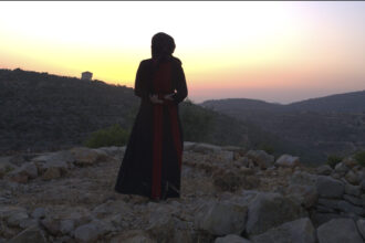 Basel Abbas and Ruanne Abou-Rahme, Still from Prisoners of Love (working title), 2025. Courtesy of the artists.